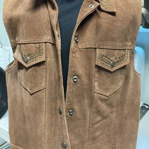 Women" Suede Vest